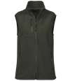 T9133 9133 Tee Jays Ladies Trail Fleece Bodywarmer Hunter Green colour image